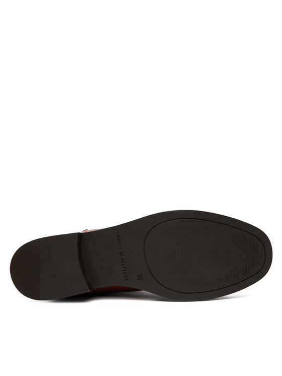 Tommy Hilfiger Ботуши Tommy Hilfiger Th Buckle Riding Lthr Long Boot FW0FW08873 Кафяв