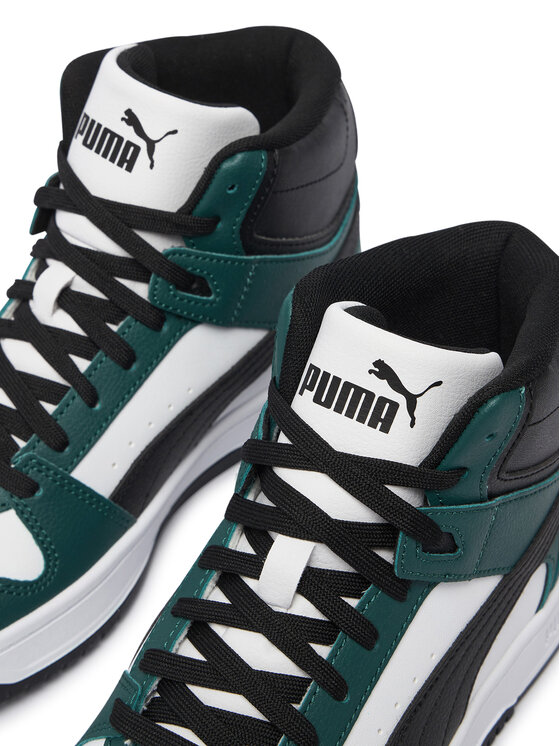 Puma Sneakersy Puma Rebound Slam Mid Jr 408800 Biały