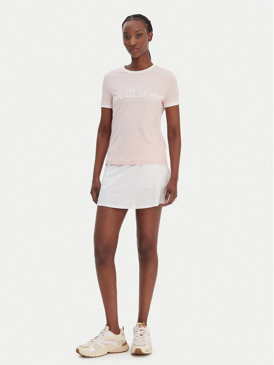 Guess Guess Camiseta V6GI08 K2975 Rosa Regular Fit