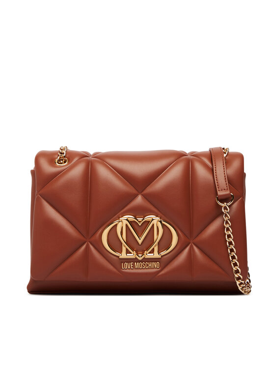 LOVE MOSCHINO Táska LOVE MOSCHINO JC4041PP0PLC0208 Világosbarna