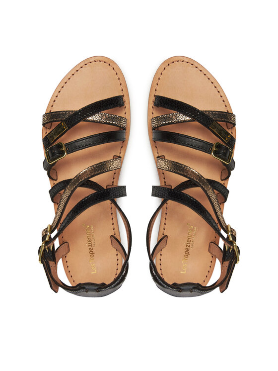Les Tropeziennes Sandále Les Tropeziennes Bukle C330016 Čierna