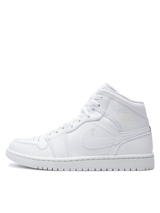 Nike Sneakers Nike Air Jordan 1 Mid 554724 136 Alb