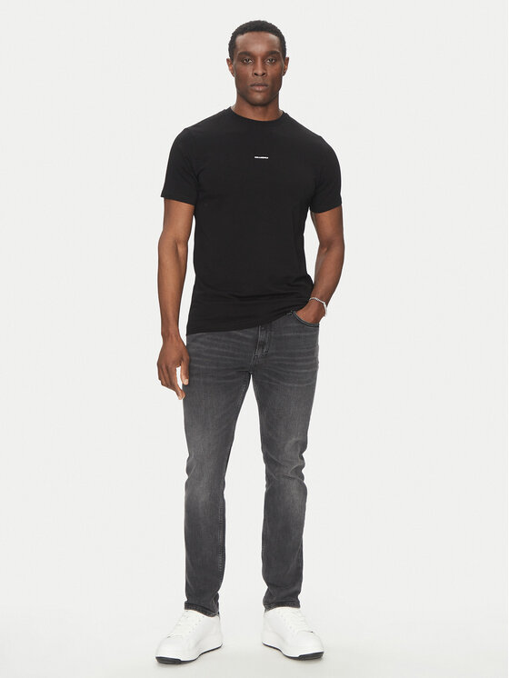 KARL LAGERFELD KARL LAGERFELD Camiseta 755030 552235 Negro Regular Fit