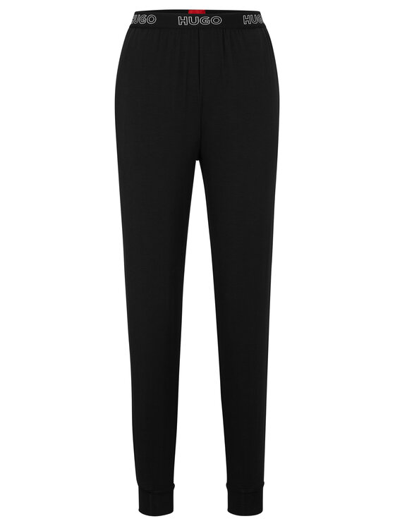 HUGO Hugo Spodnji del pižame Unite 50490703 Črna Regular Fit