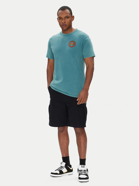 DC Shoes DC Shoes Футболка ADYZT05458 Зелений Regular Fit