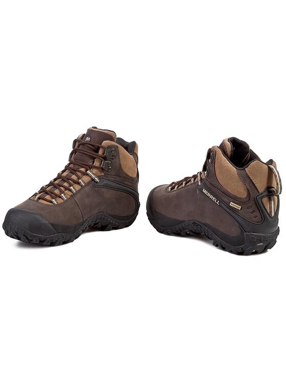 Merrell Туристически Merrell Chameleon 4 Mid Waterproof J15035 Кафяв