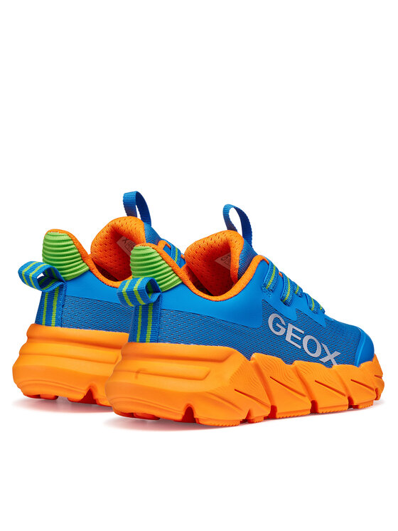 Geox Snīkeri Geox J Flexyper Fast Boy J46N1A 0149J C0573 D Zils