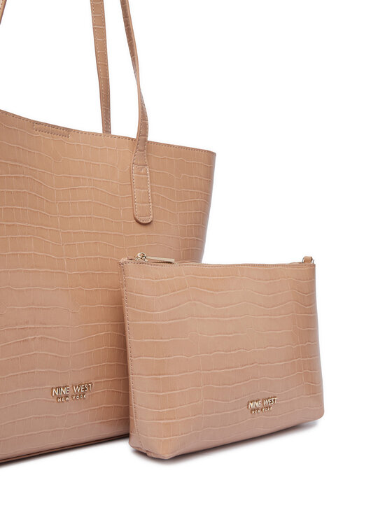 Nine West Kabelka Nine West CEO-GENTLE GLAM-LDA9920 Béžová