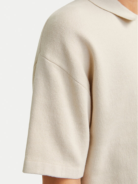Jack & Jones Jack & Jones Поло Troy 12269617 Бежевий Relaxed Fit
