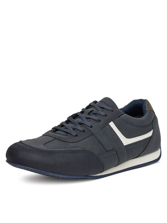 Lanetti Sneakersy Lanetti EMERALD-30 MBS Tmavomodrá