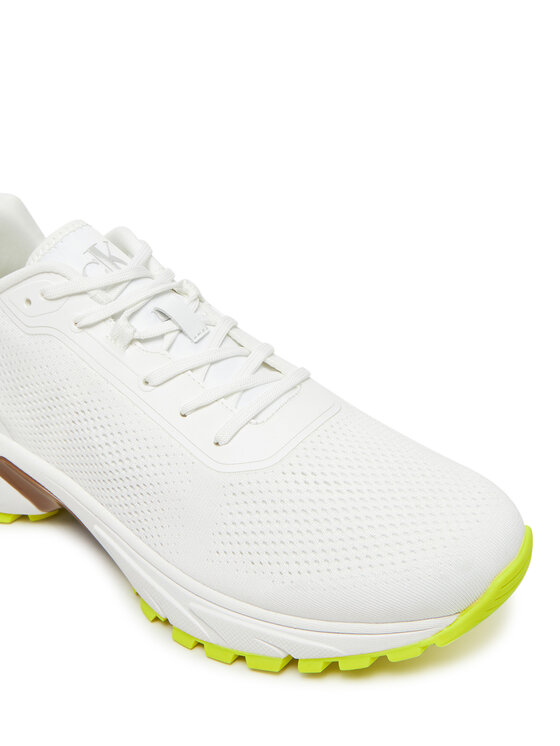 Calvin Klein Jeans Sneakers Calvin Klein Jeans Hike Runner Tech Knit YM0YM01284 Alb