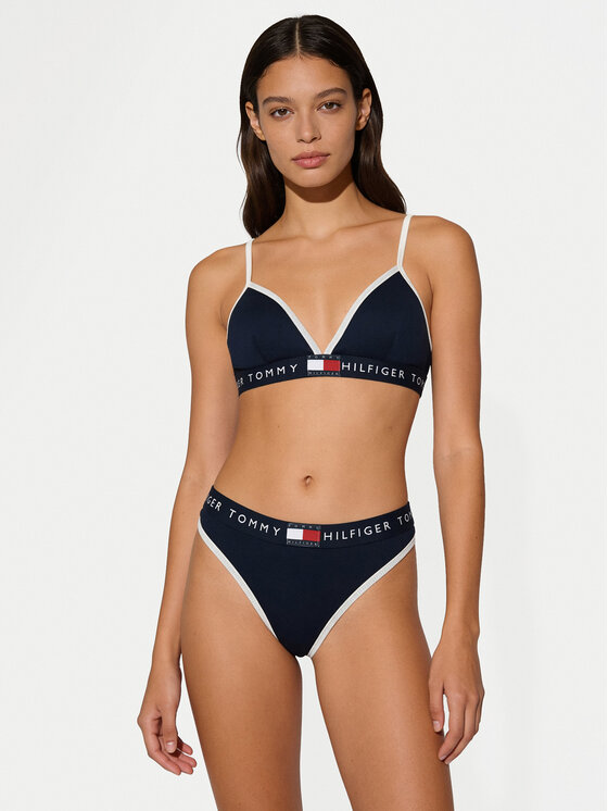 Tommy Hilfiger Tommy Hilfiger Bralette UW0UW06271 Azul marino