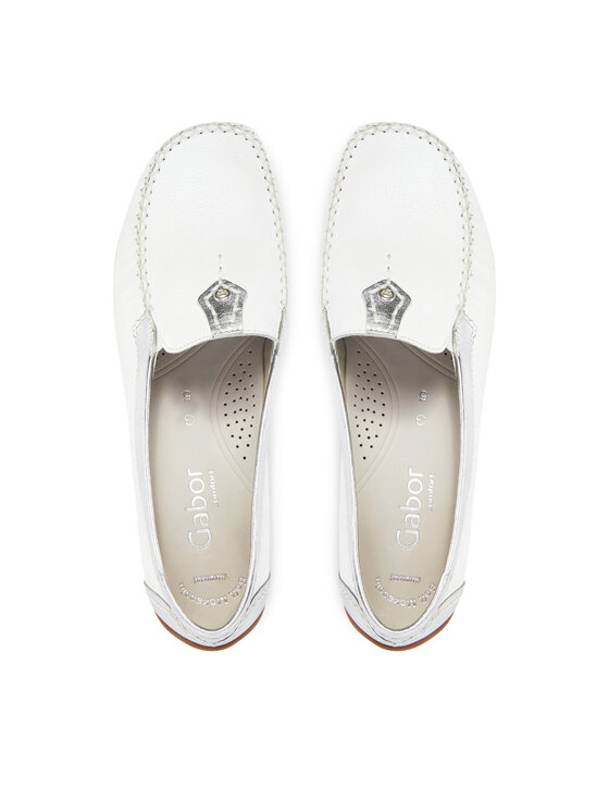 Gabor Mokasíny Gabor 66.090.50 Bílá