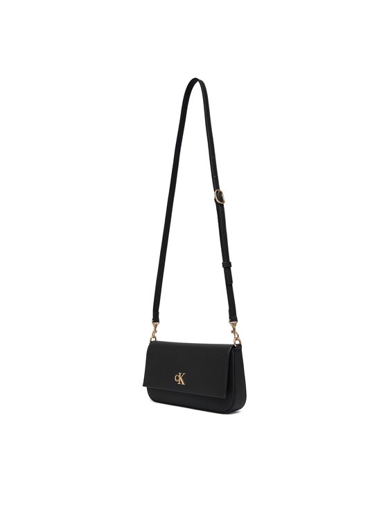 Calvin Klein Jeans Torebka Calvin Klein Jeans Minimal Monogram Shoulder Pouch LV04K3161G Czarny