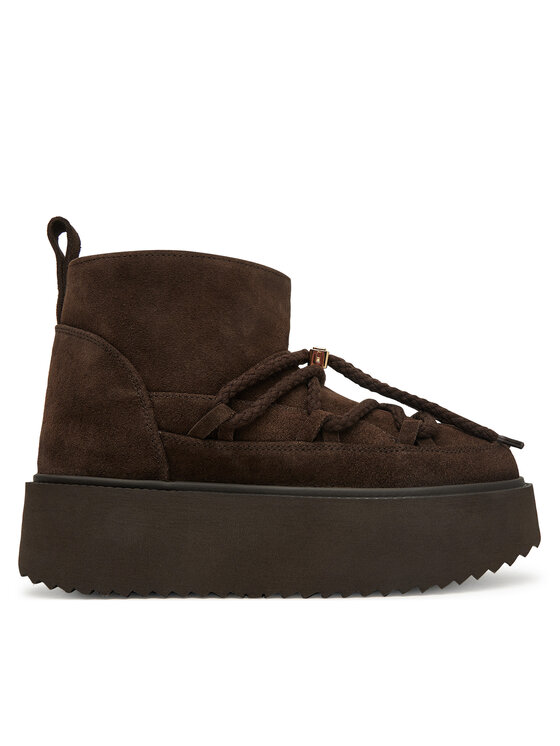 Inuikii Śniegowce Inuikii Classic Low Platform 1001.006.0012 Brązowy ciemny