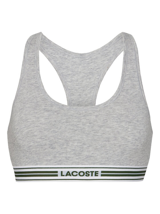 Lacoste Lacoste Бюстгальтер-топ IF8179 Сірий