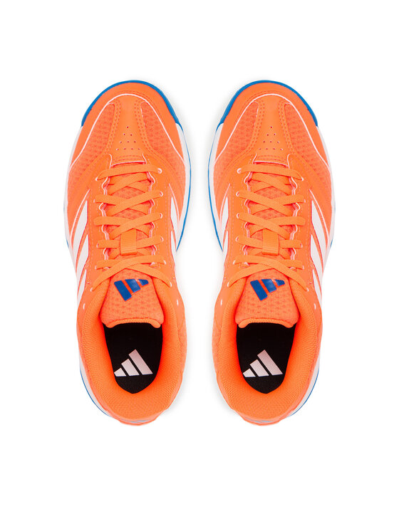 adidas Buty halowe adidas Ligra 8 Indoor Kids JR9299 Pomarańczowy