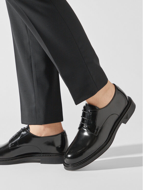 Emporio Armani Туфлі Emporio Armani X4C653 XF740 00002 Чорний