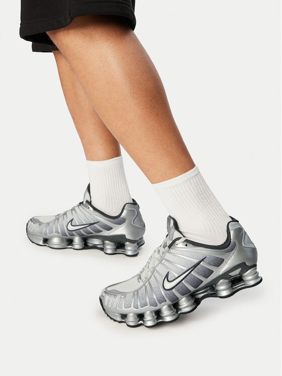 Nike Снікерcи Nike Shox TL Print IH4466 095 Світло-сірий