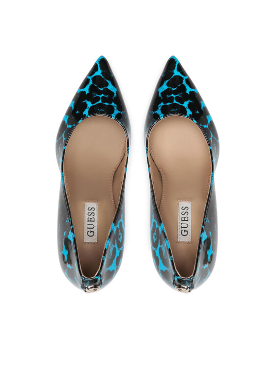 Guess Pantofi cu toc subțire Guess Gavi8 FL7GA8 PAF08 Negru