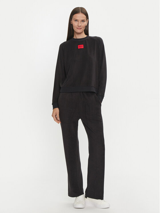 HUGO Hugo Pantalone del pigiama Snoozie 50523406 Nero Regular Fit
