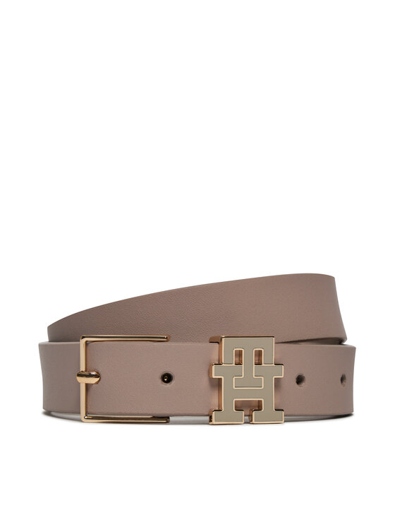 Tommy Hilfiger Curea de Damă Tommy Hilfiger Th Monogram 2.5 AW0AW15763 Gri