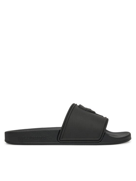 KARL LAGERFELD Шльопанці KARL LAGERFELD Kondo 2.0 KL80919M Чорний