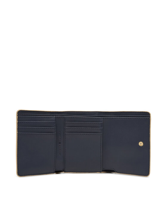 Tommy Hilfiger Maks Tommy Hilfiger Th Icon Trifold Mono AW0AW18484 Bēšs