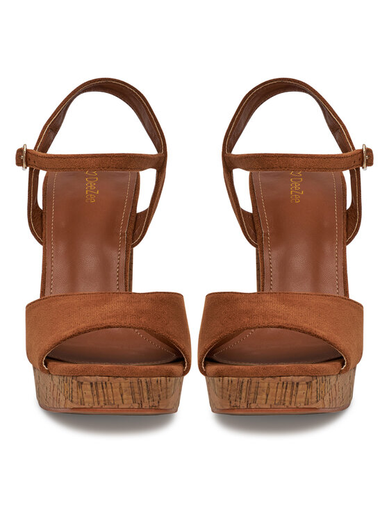 DeeZee Sandali DeeZee MS225-38 Marrone