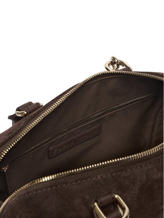 Furla Geantă Furla Olivia M Boston Bag WB02148 BX4018 3244S Maro închis