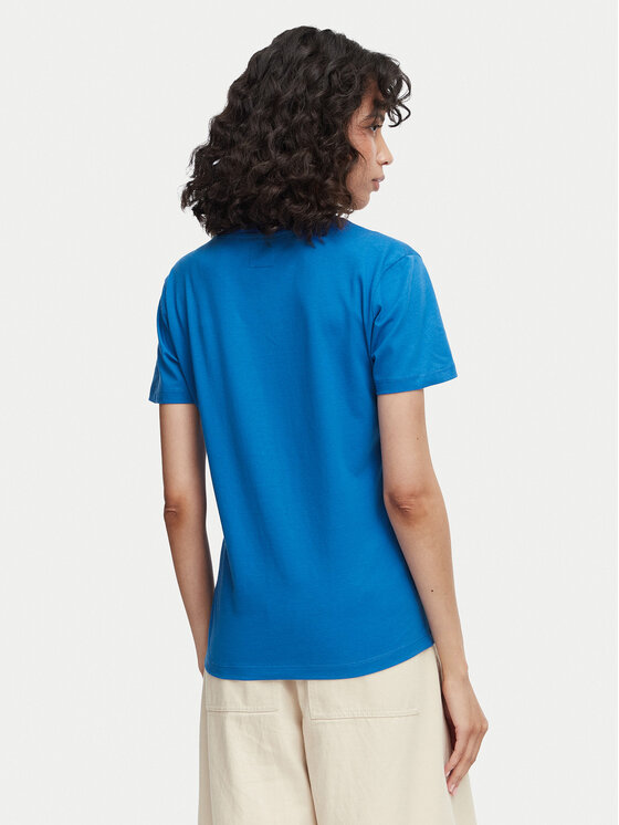 Beverly Hills Polo Club Beverly Hills Polo Club Camiseta P-SS26W-TS516518 Azul Regular Fit