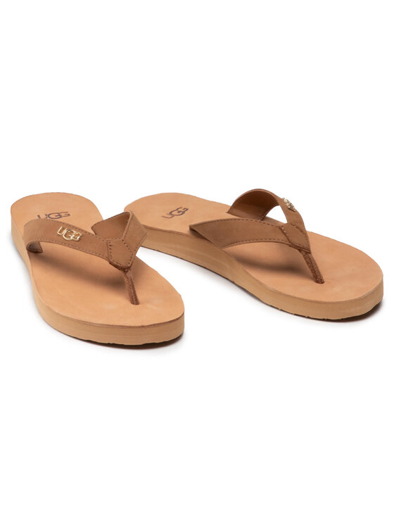 Ugg В'єтнамки Ugg W Tawney Logo 1119997 Бежевий