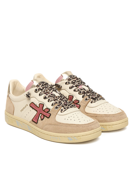 Premiata Sneakersy Premiata Bsktclad 7658 Béžová