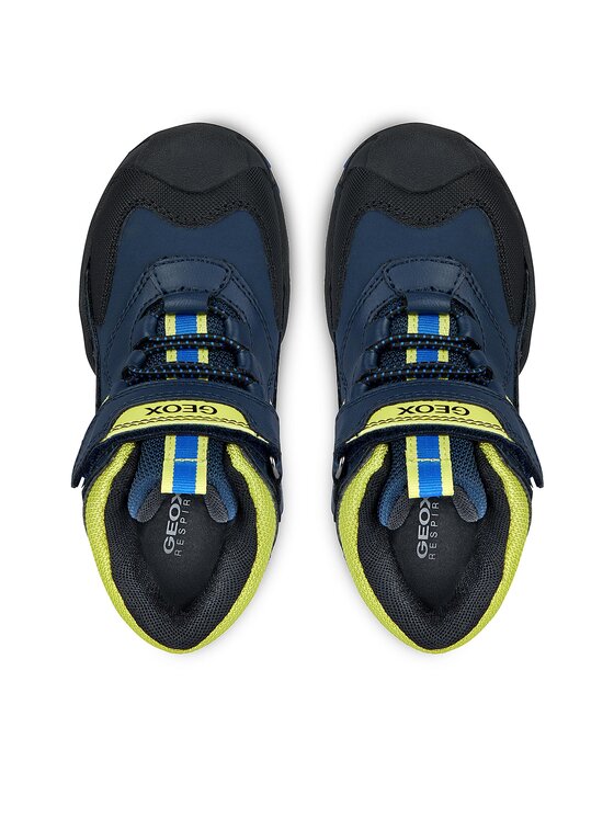Geox Cizme de zăpadă Geox J New Savage Boy B A J261WB 050BU CF43S M Bleumarin