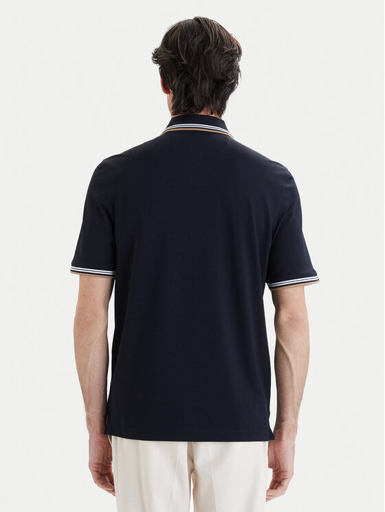 Bugatti Bugatti Polo 8150-75031C Azul marino Regular Fit