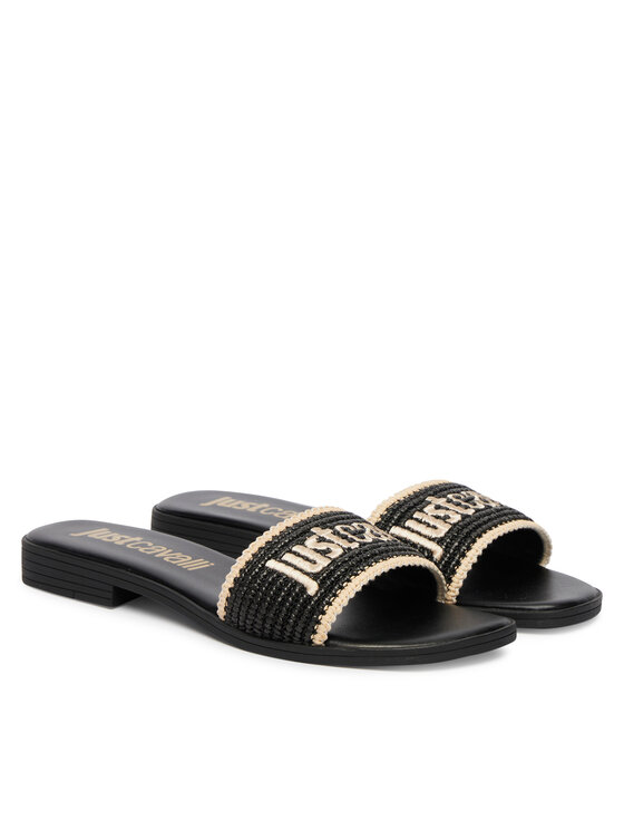 Just Cavalli Шльопанці Just Cavalli 80RA3S80 ZSE60 Чорний