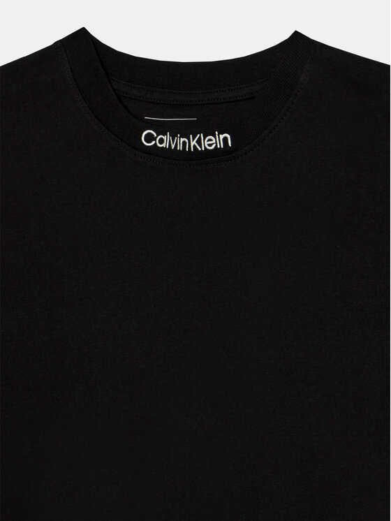 Calvin Klein Jeans Calvin Klein Jeans Majica IB0IB02353 Črna Relaxed Fit