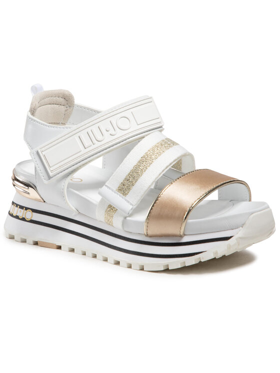 Liu Jo Sandály Liu Jo Maxi Wonder Sandal 7 BA1073 EX110 Bílá