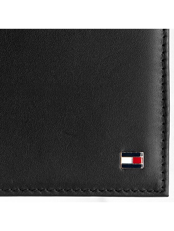 Tommy Hilfiger Denarnica Tommy Hilfiger Eton Mini Cc Wallet AM0AM00655/83365 Črna