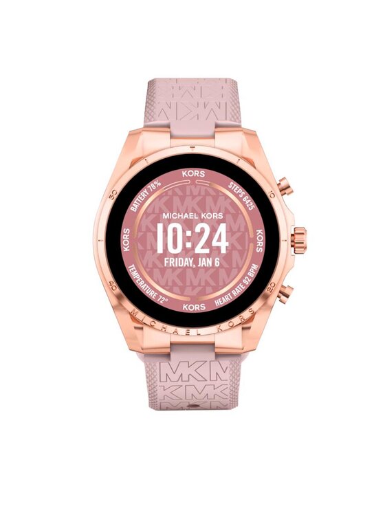 Michael Kors Viedpulkstenis Michael Kors Gen 6 Bradshaw MKT5150 Rozā