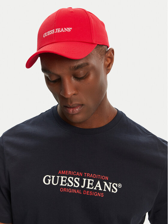 Guess Jeans Guess Jeans Футболка M4YI42 K8FQ4 Cиній Regular Fit