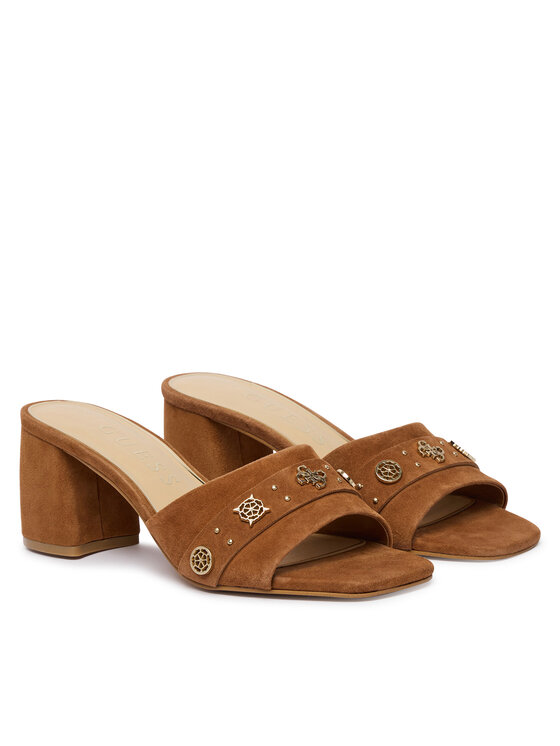 Guess Шльопанці Guess FLJGU2 SUE03 Світло-коричневий