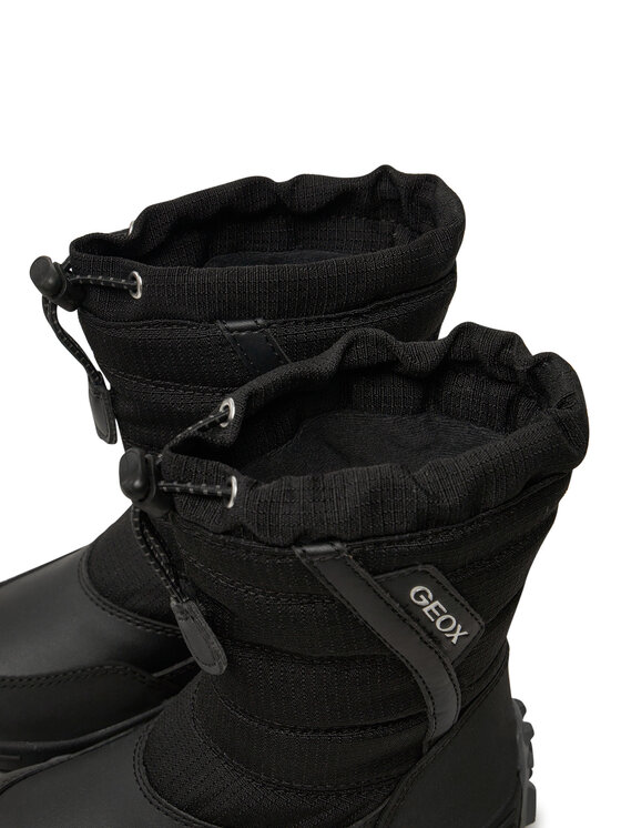 Geox Śniegowce Geox J Himalaya Boy B Abx J26FRA 0FU54 C9999 M Czarny