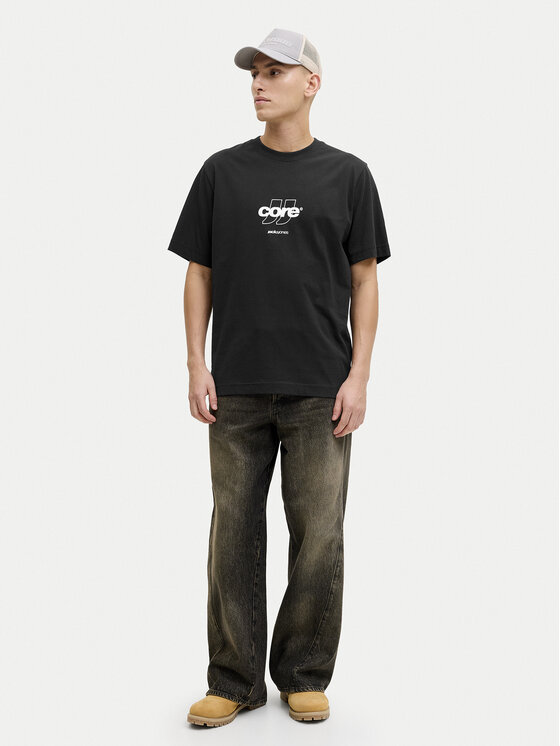 Jack & Jones Jack & Jones Camiseta Club 12289868 Negro Relaxed Fit