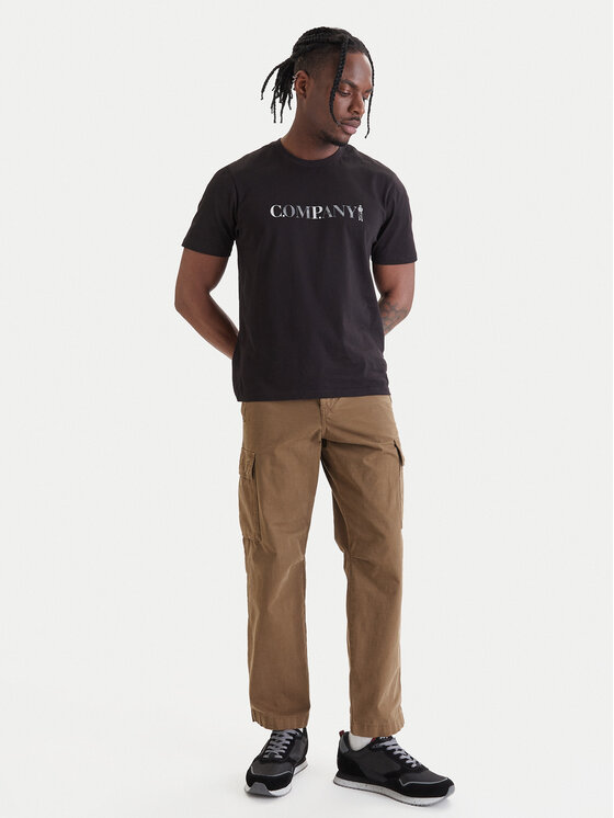 C.P. Company C.P. Company Camiseta 20CMTS085A005100W Negro Regular Fit