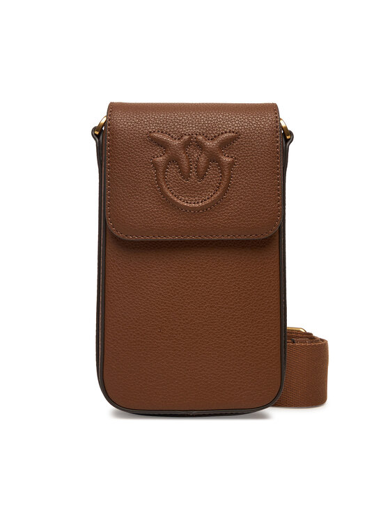PINKO Bolso para móvil PINKO Phone Case Utility AI 25-26 PCPL 105355 A29Q Marrón
