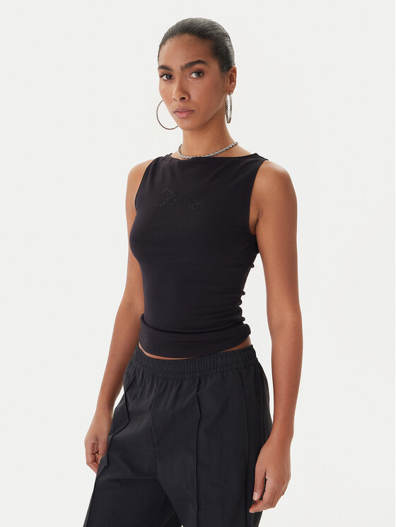 Juicy Couture Juicy Couture Top Mia JCWCT225315 Negro Slim Fit