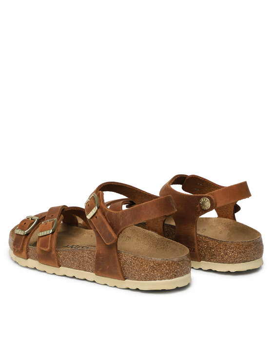 Birkenstock Босоніжки Birkenstock Kumba 1021489 Коричневий
