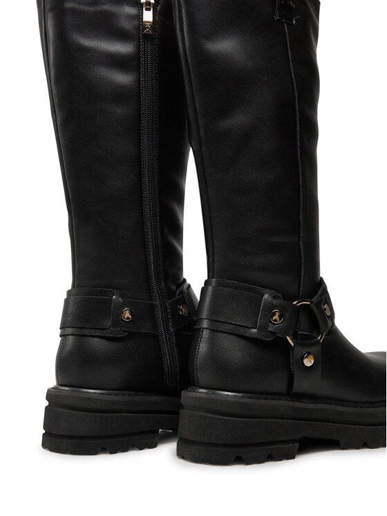 Patrizia Pepe Ботуши Patrizia Pepe PJ898.01 Черен