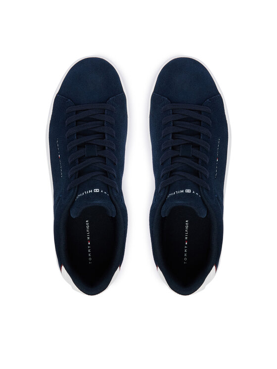 Tommy Hilfiger Sportcipők Tommy Hilfiger Th Court Core Suede FM0FM05716 Sötétkék